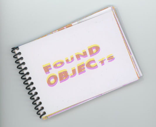 found objects zine